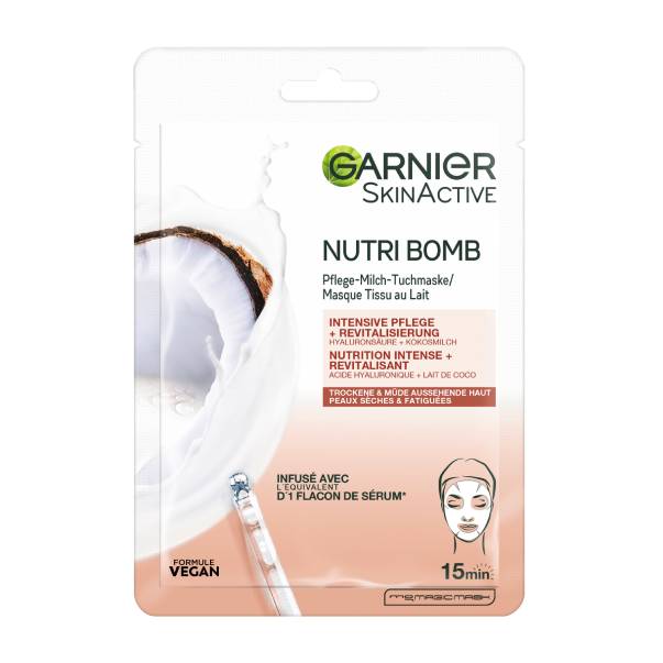 Masque Nutri Bomb au Lait de Coco pour Peaux Éclatantes