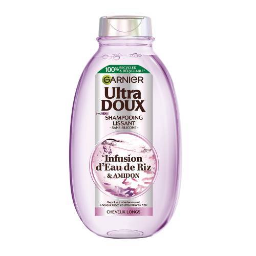 Ultra doux: Shampooing infusion d’eau de riz & amidon