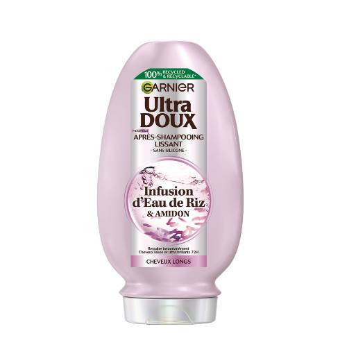 Ultra doux: Shampooing infusion d’eau de riz & amidon